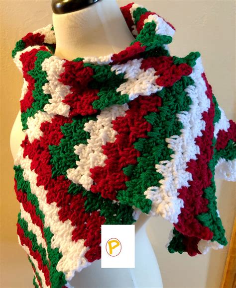 Free Christmas Scarf Crochet Patterns This Scarf Will Make A Printable Templates Free