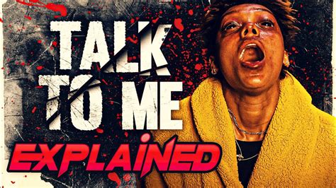 Talk To Me 2022 Movie Recaps Horror Recaps YouTube