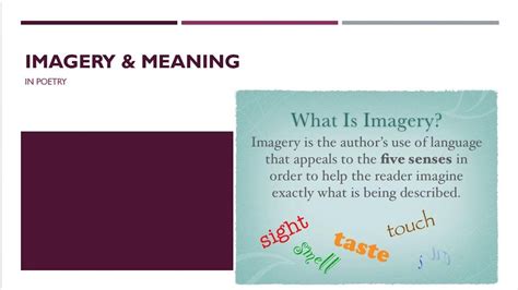 What Is An Imagery In A Poem | Sitedoct.org