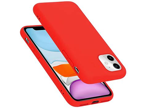 Cadorabo Tpu Liquid Silicone Case H Lle Backcover Apple Iphone