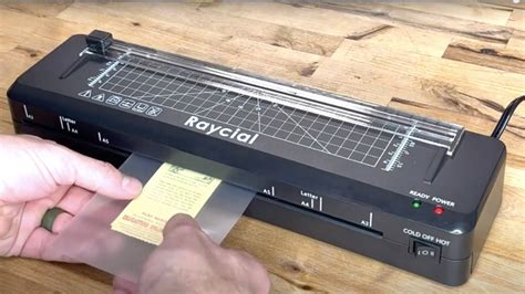 Raycial Brand Laminator Unboxing And Review Raycial Brand Laminating