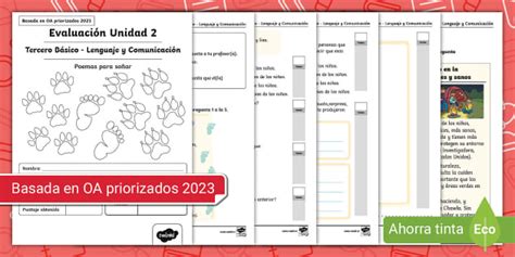 Evaluaci N Unidad Cuarto B Sico Lenguaje Comunicaci N