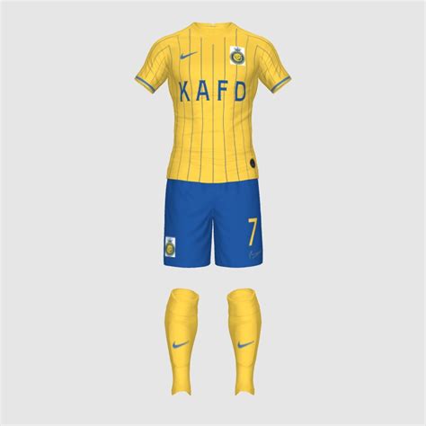 Al Nassr Home Kit Fifa Kit Creator Showcase