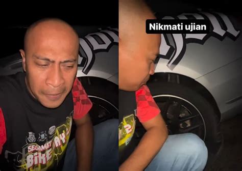 Habis Sport Rim Melayang Layang” Achey Cemas Tayar Kereta Pecah Di