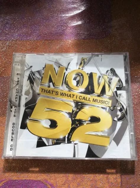 NOW THAT S WHAT I Call Music 52 Various Artists Double CD European EMI