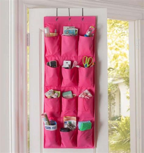 10 идей: органайзер на дверь своими руками