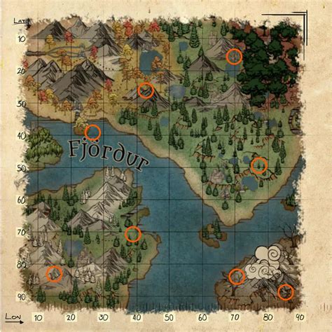Ark Fjordur Crystals Locations