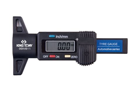 Digital Tire Tread Depth Gauge-KING TONY-9BM811