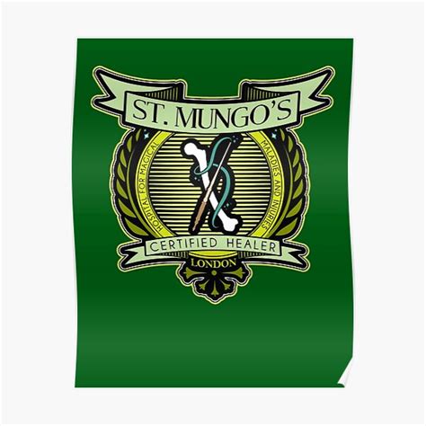 "St Mungo Logo 24 Men Best Women ize " Poster for Sale by kopaczblishc ...