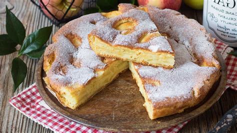 Gâteau aux pommes et citron crémeux pâte sans beurre ni huile Ma