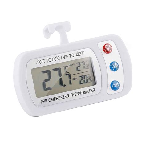 Digital Refrigerator Hanging Thermometer Waterproof Freezer Room