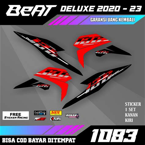 Striping Sticker Beat Deluxe 2020 2021 2022 2023 Design Motif Vietnam