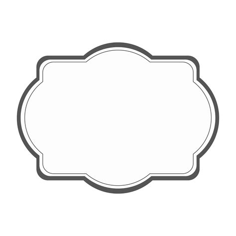 Shapes Clipart Vintage Bracket Frame Clipart Png 54 Off