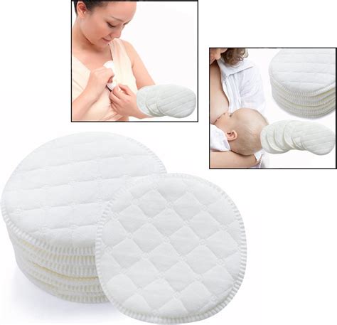 Pack Washable Nursing Breast Pads Thicken Layers Reusable Leak