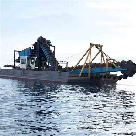 River Floating Bucket Ladder Dredgers Canal Bucket Wheel Dredgers For