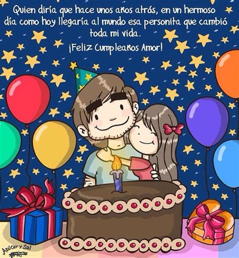 Felicidades Mi Amor Frases Bonitas De Feliz Dia Amor Mejores Imágenes