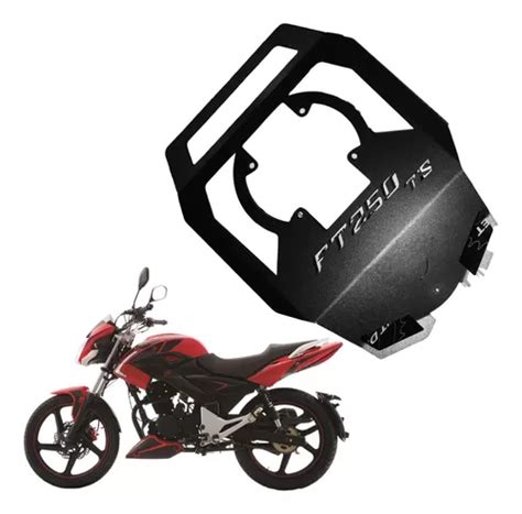 Protector De Tanque De Gasolina Negro Italika Ft 250 Ts Envío gratis