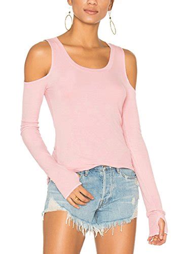 Best Pink Cold Shoulder Tops For Spring