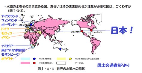 水道水が飲める国は？ランキングで日本と9カ国紹介！韓国は飲む？ シニアラボ