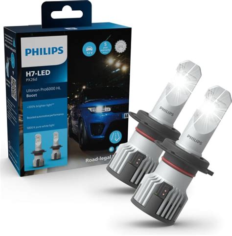 PHILIPS Ultinon Pro6000 H7 LED Boost 300 Mehr Licht VW T2 Bus Bull