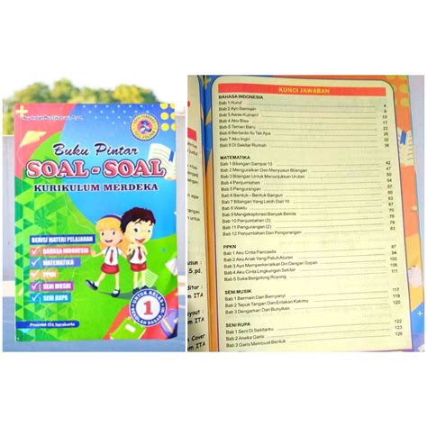 Jual Buku Latihan Soal Tematik Kumer Kurikulum Merdeka Sukses Pintar