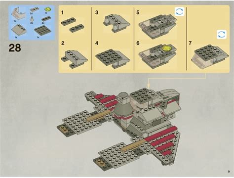 LEGO Instructions For Set 7964 Republic Frigate Star Wars The Clone Wars