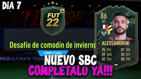 SOLUCION NUEVO SBC COMODIN DE INVIERNO SOBRE TOP COMPLETALO YA En