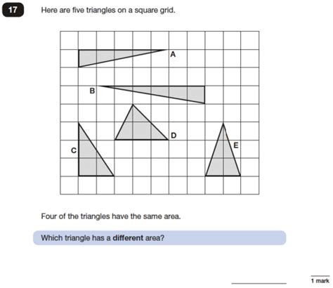 Ks2 Sats Maths Area And Perimeter Past Paper Questions Page 3 Of 3 Piacademy