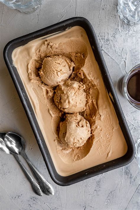 No Churn Coffee Ice Cream Baking Is Therapy