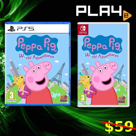 Peppa Pig World Adventures Brand New PS5 Nintendo Switch Video