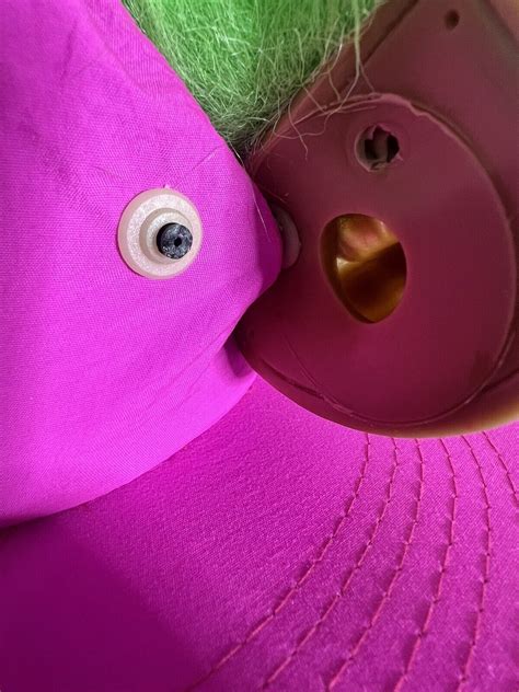 Rare Vintage Retro Neon Pink Troll Hat Trolls S Gem