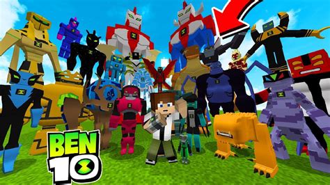 EN GERÇEKÇİ BEN 10 MODU Minecraft YouTube