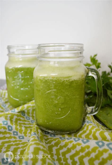 Licuado De Nopal Y Pi A Quema Grasa Y Ayuda A La Digesti N Receta