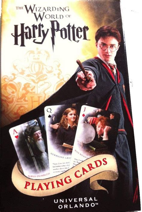 The Wizarding World Of Harry Potter Playing Cards You Could Locate