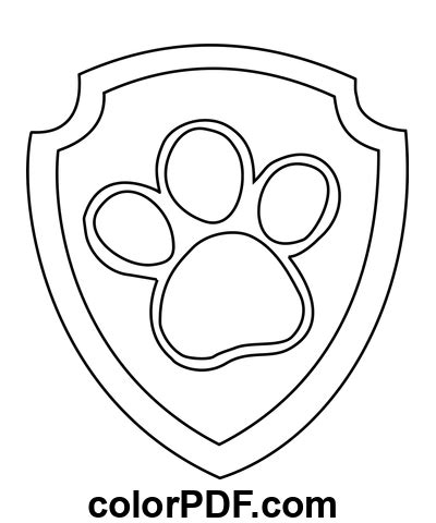 Ryder Badge PAW Patrola Bojanke I Knjige U PDF U