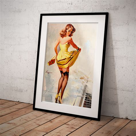 Splash Retro Pinup Girl Poster Just Posters