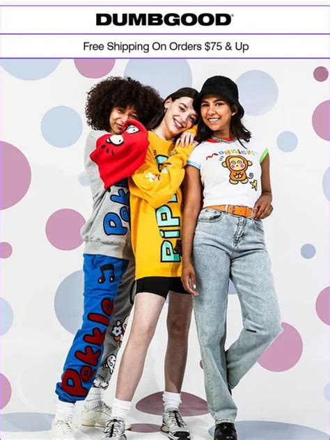 Dumbgood Throwing It Back To The 90s With Our New Sanrio Collection