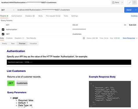 Rest Postman Request How To Get Data From Endpoint Based On Api