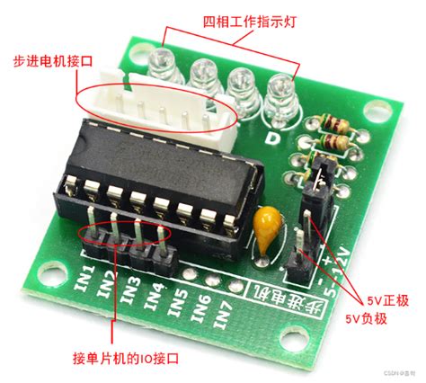 用stm32和uln2003控制28byj 48步进电机正反转固定角度 Stm32控制电机转动一定角度 Csdn博客