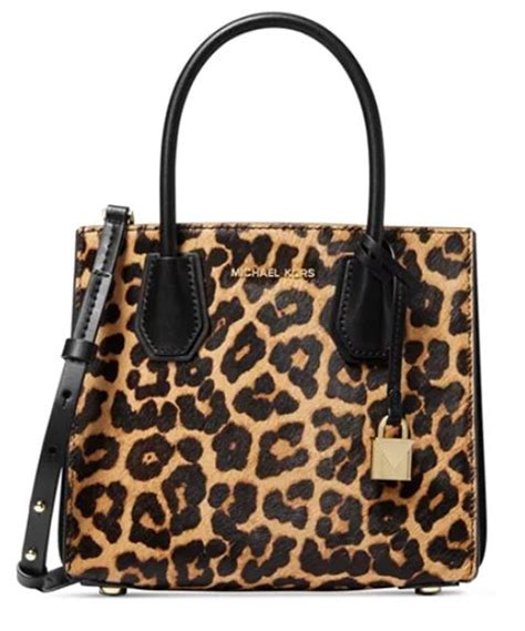 A Clean Lined Silhouette Crafted From Stunning Leopard Print Leather