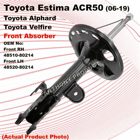 Toyota Estima Acr Alphard Vellfire Anh Ggh Shock Absorber Front