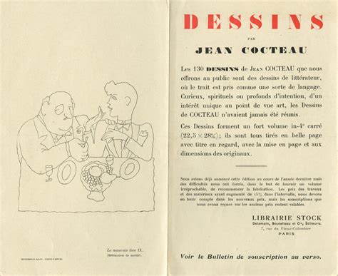 Dessins Jean Cocteau Unique Et Multiple