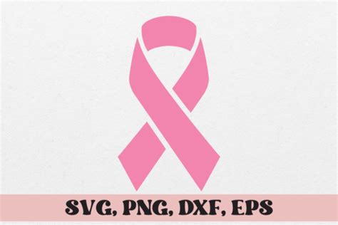 Cancer Ribbon Svg, Cancer Ribbon Dxf Graphic by makstudion · Creative ...