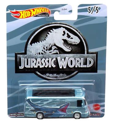 Hot Wheels Premium Pop Culture Jurassic World Hw Tour Bus Dlb Q Picclick Uk