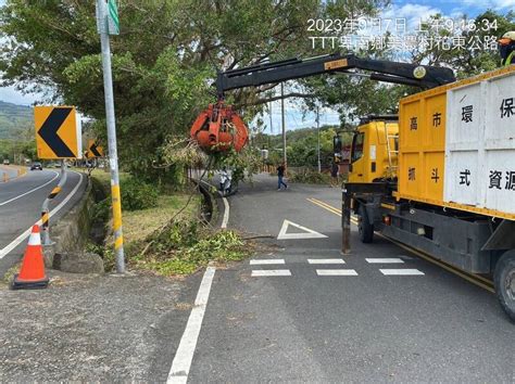 高雄團隊80名人力馳援台東 今投入8鄉鎮市協助災後重建 生活 自由時報電子報