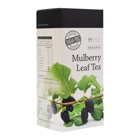 Organic Mulberry Leaf Tea (Sugar Free) – Spa Foods Pte Ltd