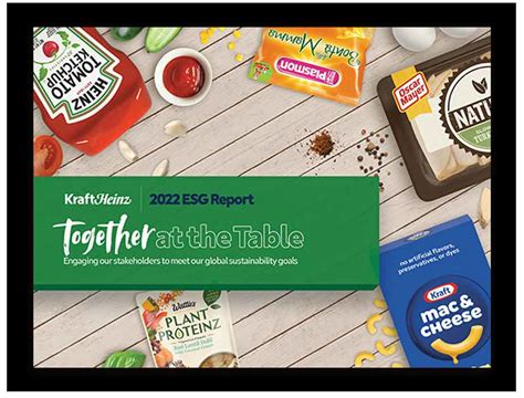 Kraft Heinz Publica Su Informe De ESG 2022 EnAlimentos