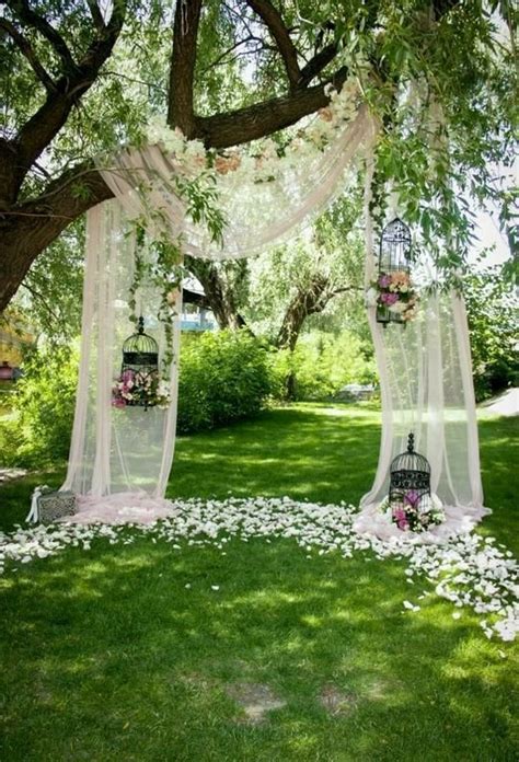 Backyard Wedding Ceremony Outdoor Wedding Decorations Wedding Venues