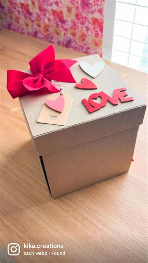 Caja Sorpresa Para Tu Pareja Ideas De Regalo Para San Valentin