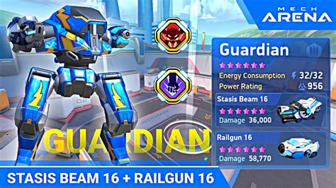 Guardian With Railgun Stasis Beam Everything Maxed Godlike